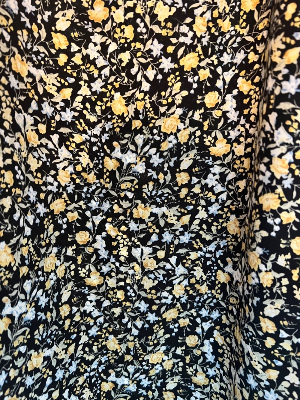 Natural Life Floral Slip Dress in Black - Picture 2 of 2